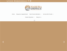 Tablet Screenshot of madchirowellness.com